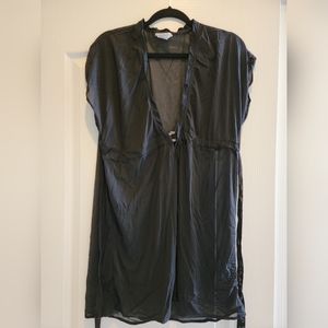 Black Swim cover up
